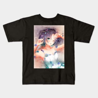 Asakura Tooru Anime Watercolor Kids T-Shirt